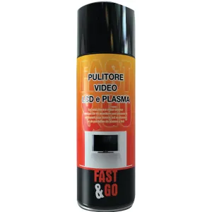 FASTGO PULITORE VIDEO LCD E PLASMA 400 ML (6