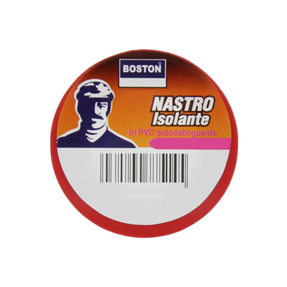 BOSTON NASTRO ISOLANTE ROSSO 15MMX10M (10 BOSTON NASTRO ISOLANTE ROSSO 15MMX10M (10