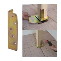 PIASTRA 800/A ANGOLARE RINF ACC TROP 140X40X40 MM (8