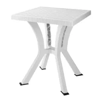 TAVOLO RIGOLETTO ELITE 60X60XH70CM BIANCO