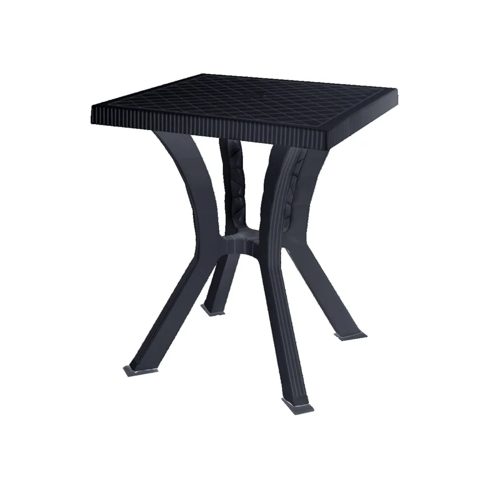 TAVOLO RIGOLETTO ELITE 60X60XH70CM ANTRACITE TAVOLO RIGOLETTO ELITE 60X60XH70CM ANTRACITE