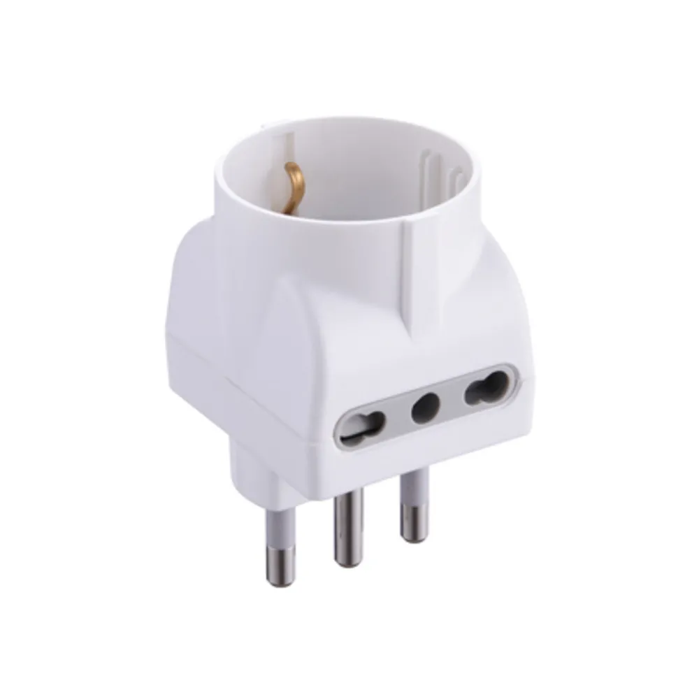 ADATTATORE TRIPLO 16A 2PR BIP E SCHUKO BIA FIG.11 (25