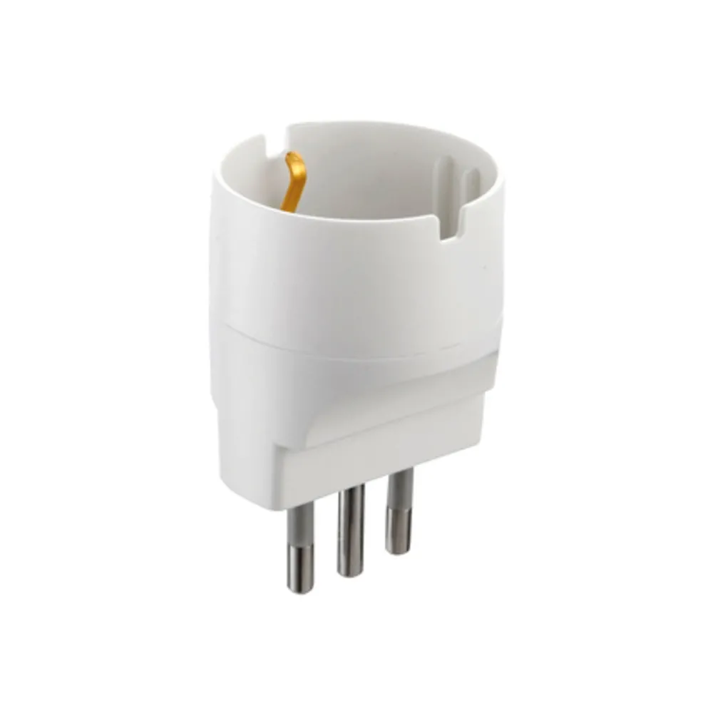 ADATTATORE SCHUKO 16A 2P+T BIANCO FIG.9 (25 ADATTATORE SCHUKO 16A 2P+T BIANCO FIG.9 (25
