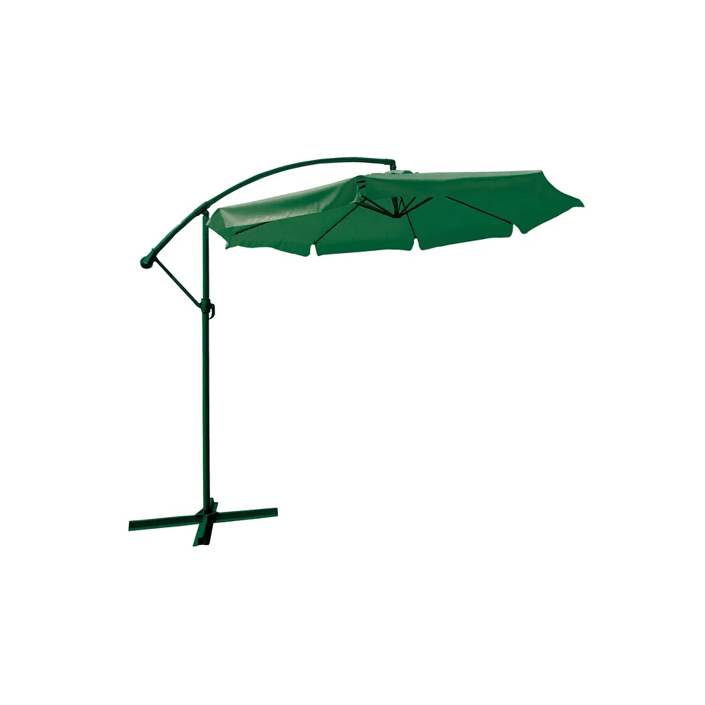 C OMBRELLONE DECENT ACCIAIO D 300CM VERDE NEVIS/FLYN C OMBRELLONE DECENT ACCIAIO D 300CM VERDE NEVIS/FLYN