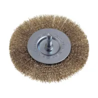 POGGI 470.00 SPAZZOLA CIRCOL ACCIAIO G6 D  75 MM