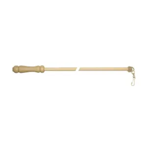 FRUSTA IN LEGNO P/TENDA 125 CM NATURALE