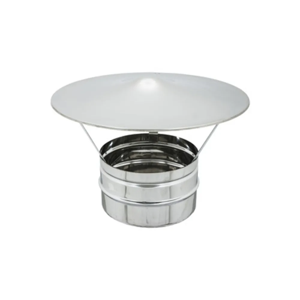 FUMAIOLO FISSO ACCIAIO ZINCATO D 12 CM (4 FUMAIOLO FISSO ACCIAIO ZINCATO D 12 CM (4
