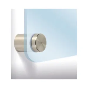 DISTANZIALE P/TARGA D 19XH25 MM NICHEL SATINATO (24