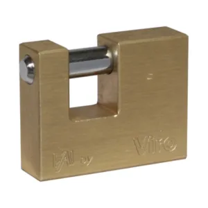 VIRO 506 FAI LUCCHETTO P/SERRANDA 70MM OTTONATO