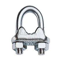 MORSETTO P/FUNE ACCIAIO D  5 MM EXPORT** (100