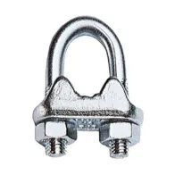 MORSETTO P/FUNE ACCIAIO D  5 MM EXPORT** (100