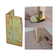 PIASTRA 800/A ANGOLARE RINF ACC TROP 140X80X80 MM (8