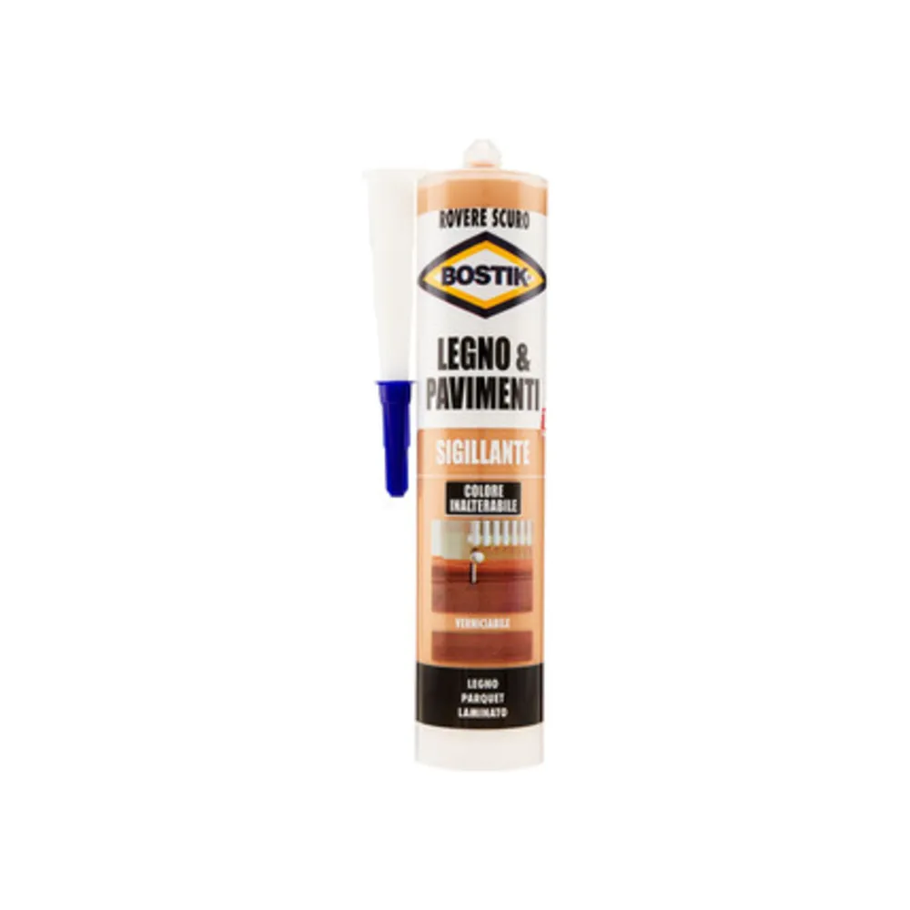 BOSTIK SIGILLANTE LEGNOPAVIMENTI 300 ML ROVERE SC. BOSTIK SIGILLANTE LEGNOPAVIMENTI 300 ML ROVERE SC.