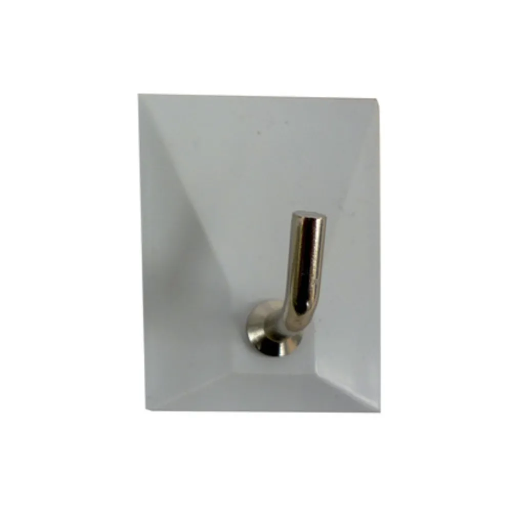 GANCIO ADESIVO PLASTICA 1 POSTO** (100