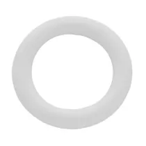 ANELLO BASTONE TENDA D 46X66 PLASTICA C/FORO BIANCO (20