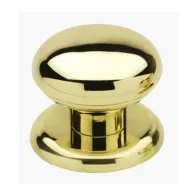 POMOLO OTTONE GIOVE D 70 MM LUCIDO VERNICIATO (4