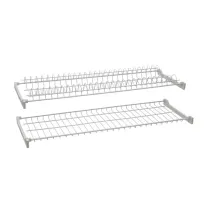 MENSOLA COLAPIATTI ACCIAIO PLAST C/SUPP 76 CM (6