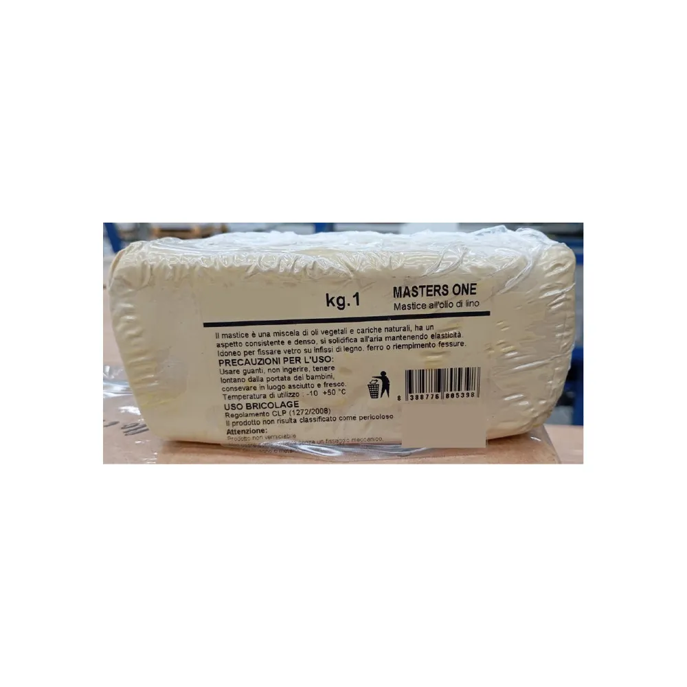 MASTICE P/VETRI BIANCO DA 1 KG (20