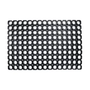 ZERBINO ROBUSTUS PVC COMPONIBILE NERO 40X70 CM (5