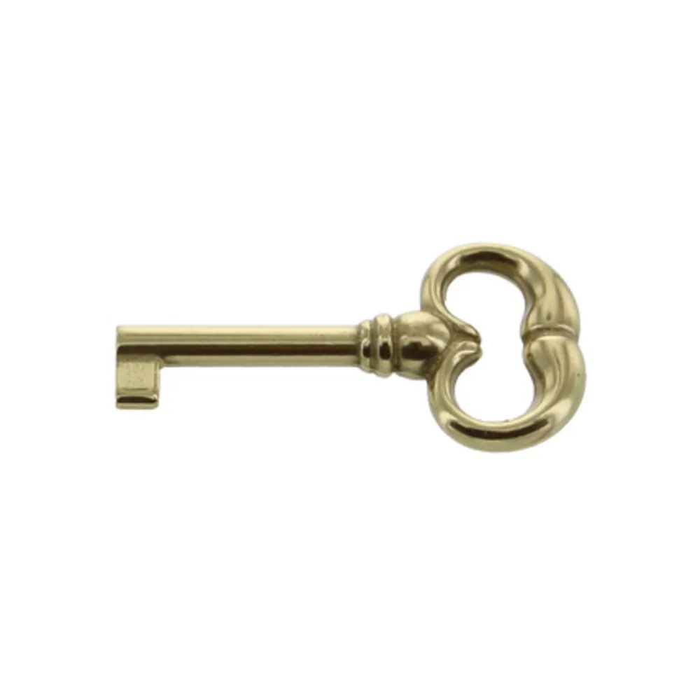 CHIAVE P/MOBILI 33730 35X62 MM OTTONE LUCIDO (25 CHIAVE P/MOBILI 33730 35X62 MM OTTONE LUCIDO (25