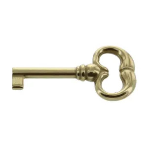 CHIAVE P/MOBILI 33730 35X62 MM OTTONE LUCIDO (25