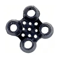 GIUNZIONI P/ZERBINO ROBUSTUS PVC NERO (10