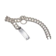 COLLARE P/CANI ACCIAIO ZINCATO 45 CM* (12