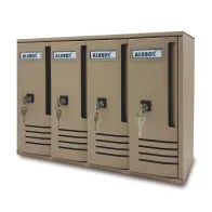 CASSETTA POSTALE ALUBOX CUBO C4 42X17