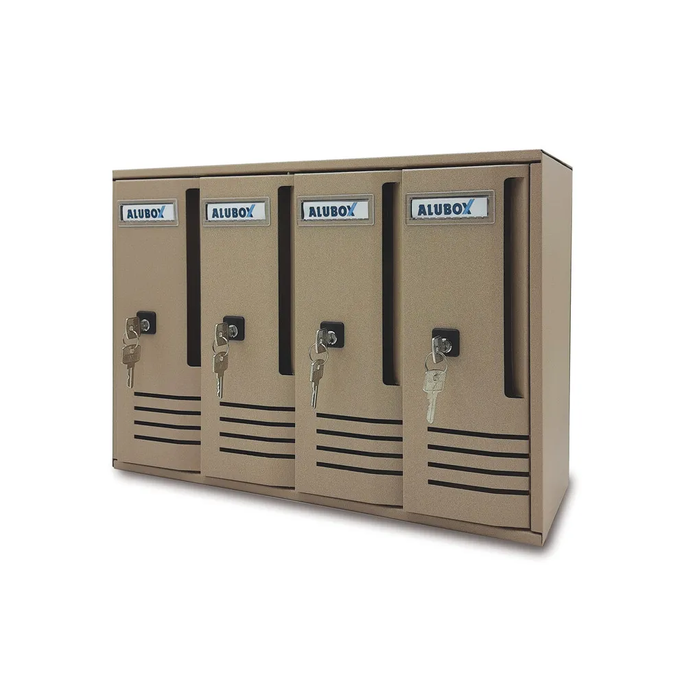 CASSETTA POSTALE ALUBOX CUBO C4 42X17