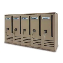 CASSETTA POSTALE ALUBOX CUBO C5 52X17