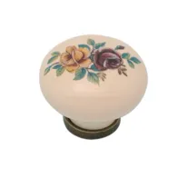 POMOLO PORCELLANA TONDO C/BASE F/ 1 31X26 MM (25