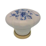 POMOLO PORCELLANA OVALE C/BASE F/ 7 24X34X25 MM (25