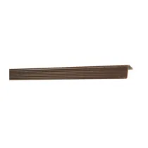 PARASPIGOLO 25X25 PLASTICA RIGATO 170 CM MARRONE (50