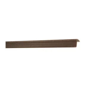 PARASPIGOLO 25X25 PLASTICA RIGATO 300 CM MARRONE (50