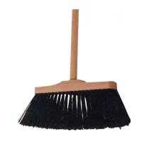 SCOPA INDUSTRIALE 27 CM SUPPORTO LEGNO S/MANICO (10