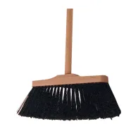 SCOPA INDUSTRIALE 27 CM SUPPORTO LEGNO S/MANICO (10