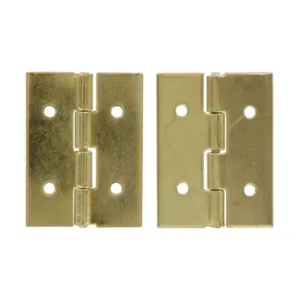 CERNIERA ACCIAIO OTTONATO 13 X 20 MM** (100