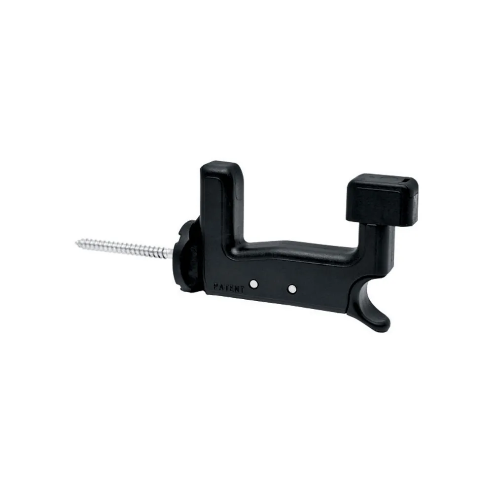 FERMAIMPOSTE IN PLASTICA GRILLO NERO 120 MM (25 FERMAIMPOSTE IN PLASTICA GRILLO NERO 120 MM (25