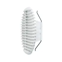 GRIGLIA AERAZIONE PLAST C/MOLLE+ZANZ D  80/125 (4