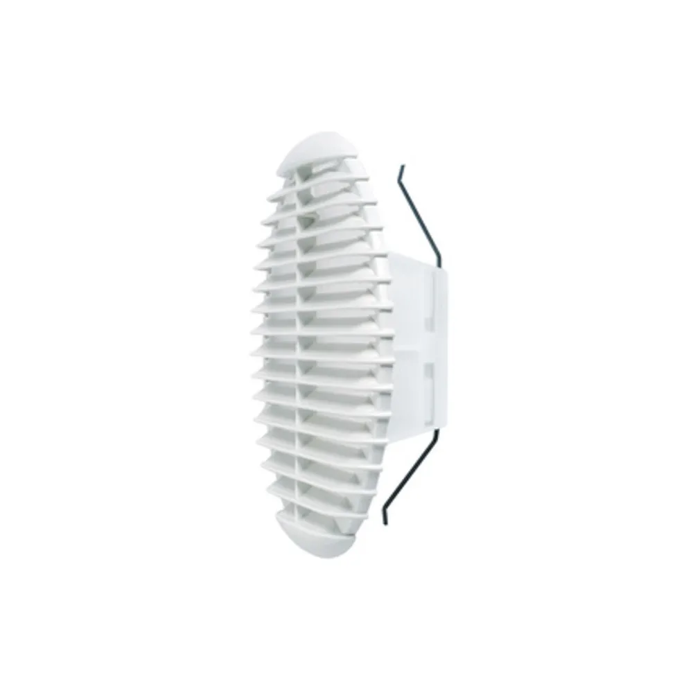 GRIGLIA AERAZIONE PLAST C/MOLLE+ZANZ D 80/125 (4 GRIGLIA AERAZIONE PLAST C/MOLLE+ZANZ D 80/125 (4