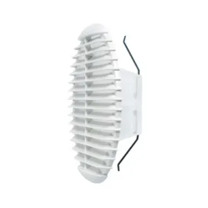 GRIGLIA AERAZIONE PLAST C/MOLLE+ZANZ D  80/125 (4