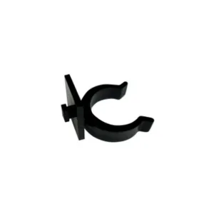 GANCIO ABS 28 MM ZOCCOLO RESINA ALLUMINIO* (100