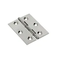 CERNIERA FRESATA PIANA NICHEL SATIN 30X25 MM (24