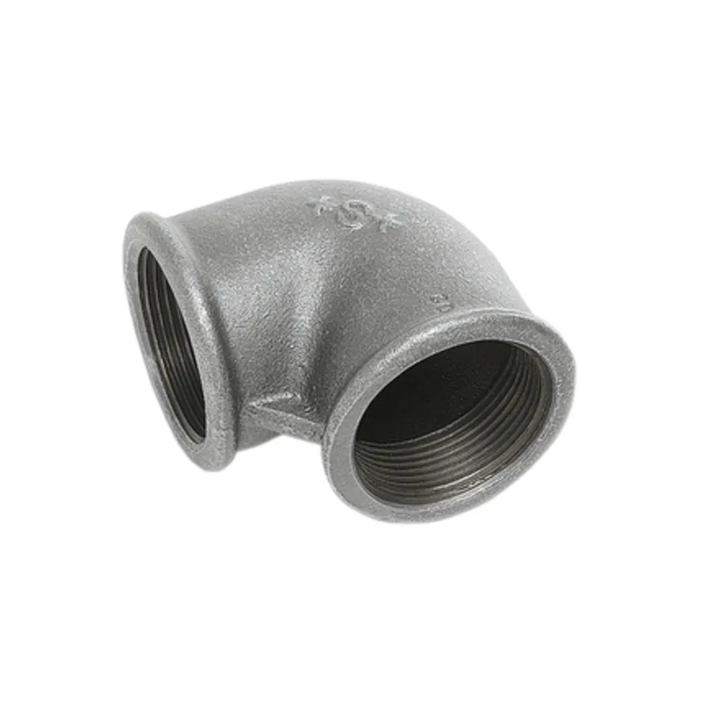GOMITO 90G F F GHISA ZINCATA D 3/4      90* (10