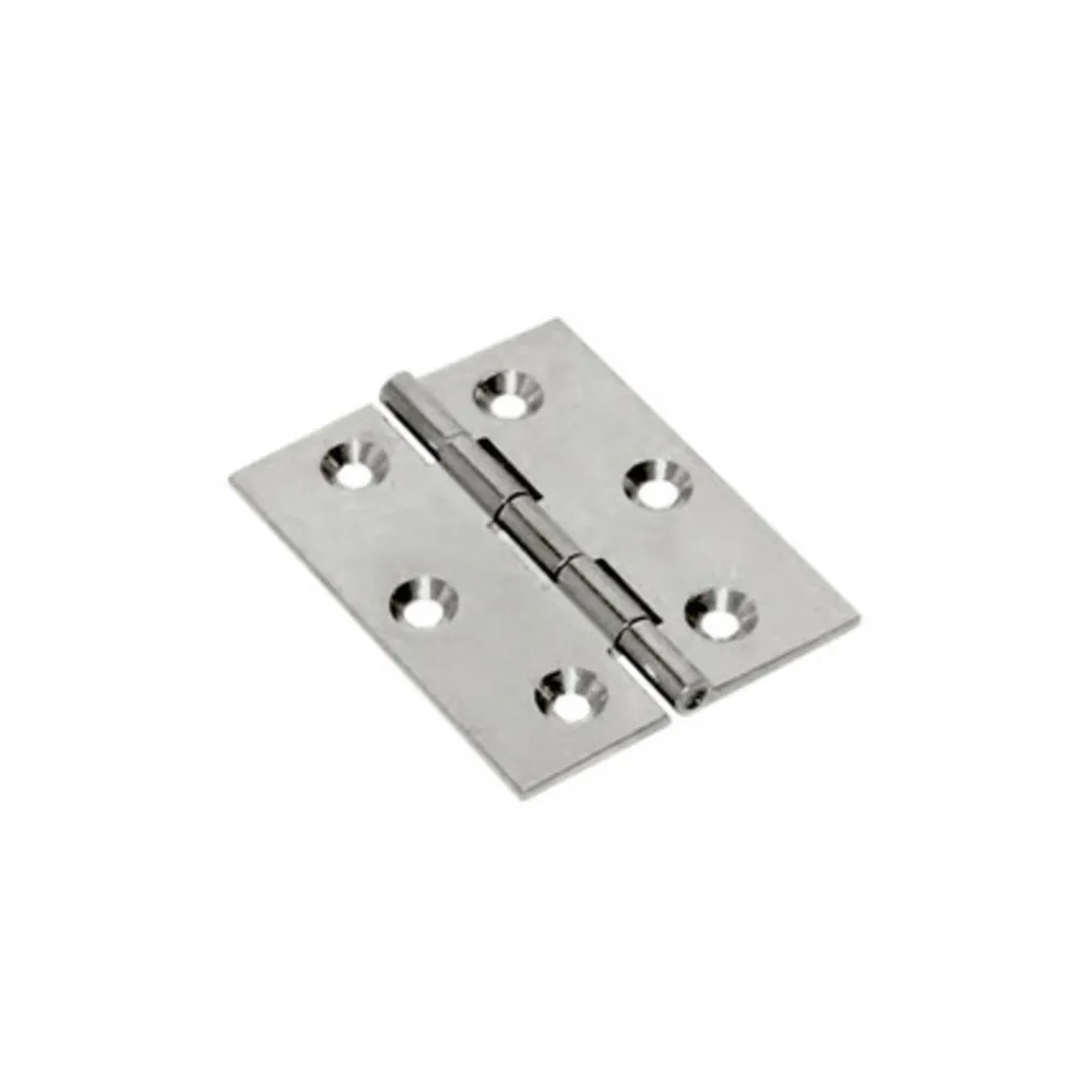 CERNIERA FRESATA PIANA NICHEL SATIN 70X55 MM (24