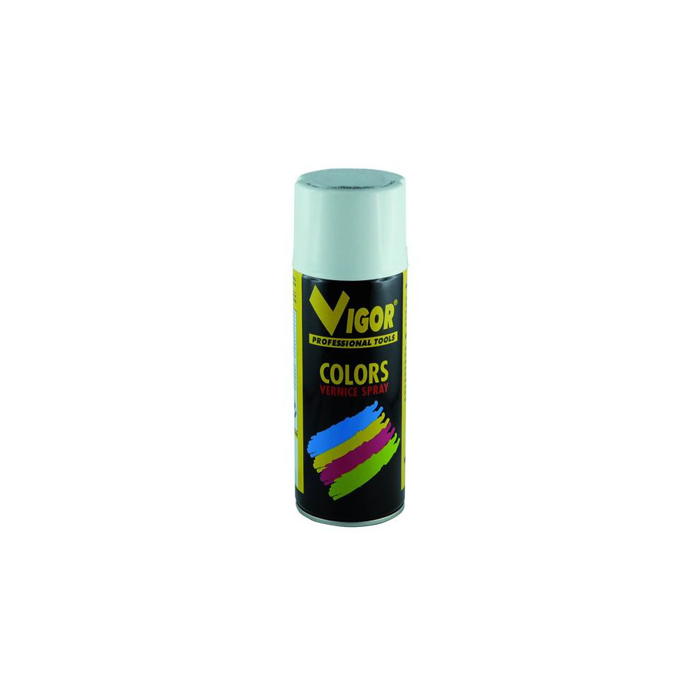 Peinture en spray Vigor type MAS 8017, couleur brun foncé, 400 ml.