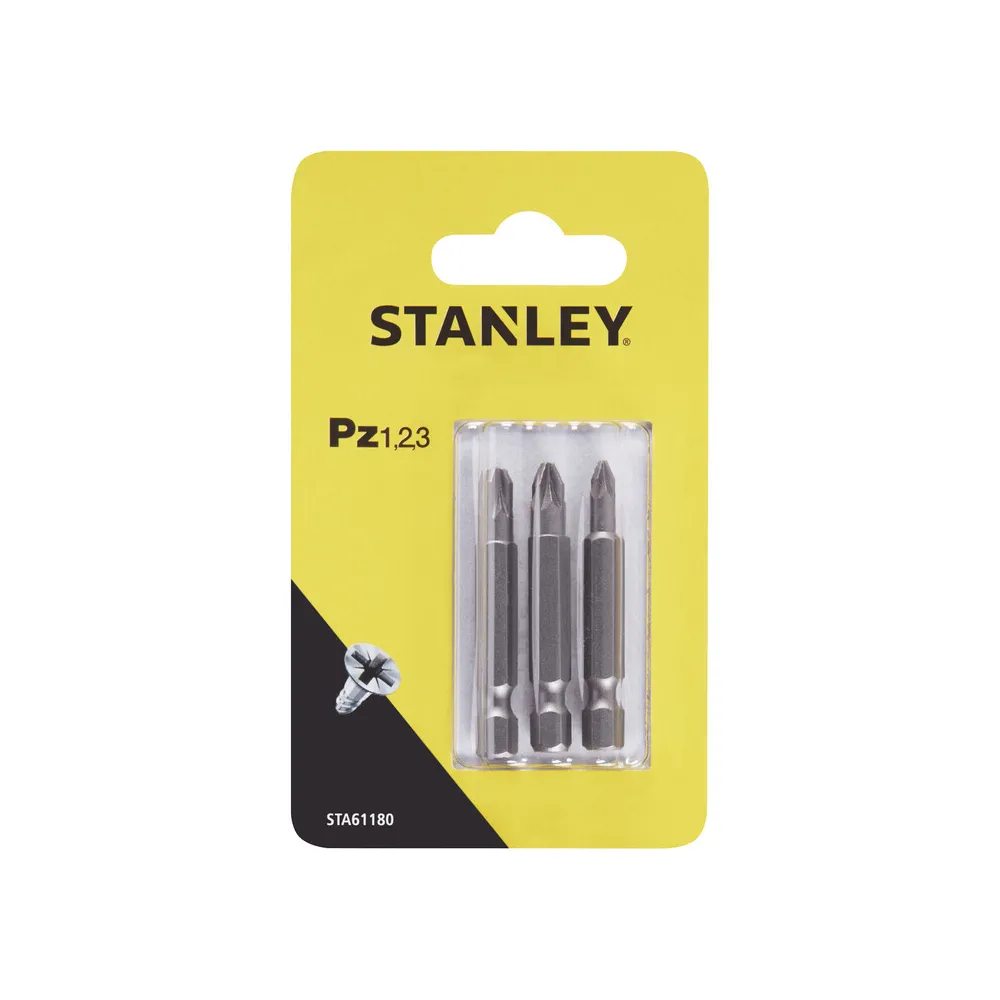 PIRANHA STANLEY STA61180 (X61180) 3 INSERTI MM.48 PZ 1-2-3 PIRANHA STANLEY STA61180 (X61180) 3 INSERTI MM.48 PZ 1-2-3