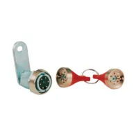 SERRATURA CILINDRO D 19 MM X 22 CM CHIAVI A JACK