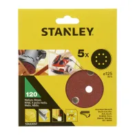 PIRANHA STANLEY STA32037 (X32037) 5 DISCHI VEL. ROT ORB. 125 GR.120