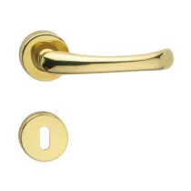 MANIGLIA ZAMA CAPRI C/BOCCHETTA ORO LUCIDO V (2